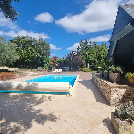 Authentique Avec Piscine Chauffee Et Jardin Paysager Pres De Nantes - Fr-1-306-962 Saint-Étienne-de-Montluc